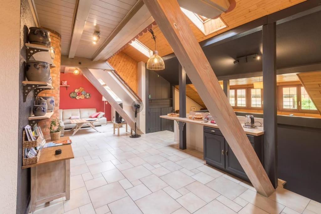 Le Kelsch, Loft Duplex 130M2 Avec Sauna, Proche Vignoble 马勒海姆 外观 照片